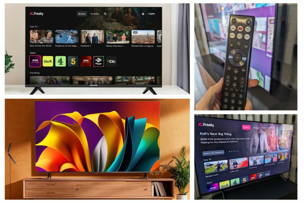 Hisense freely collage