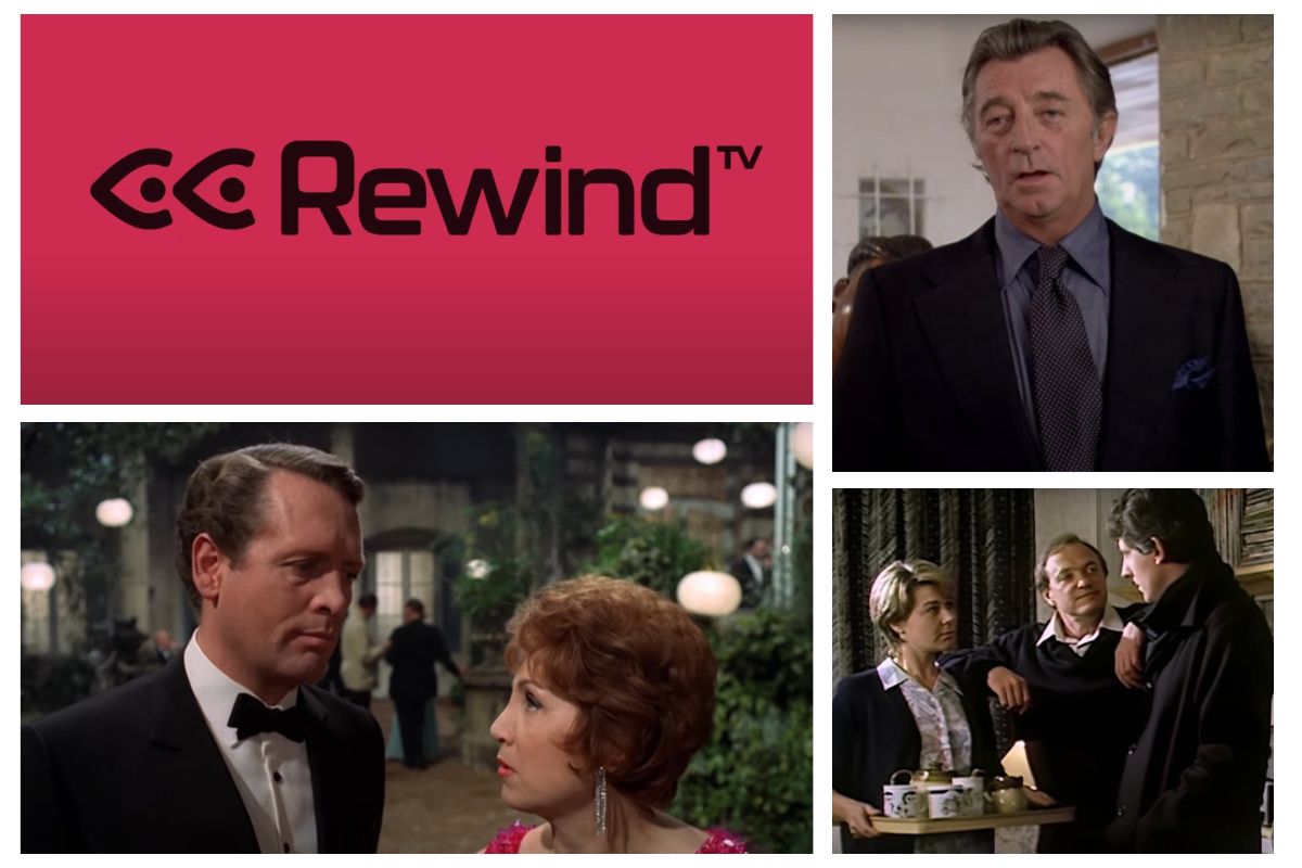 Rewind TV collage