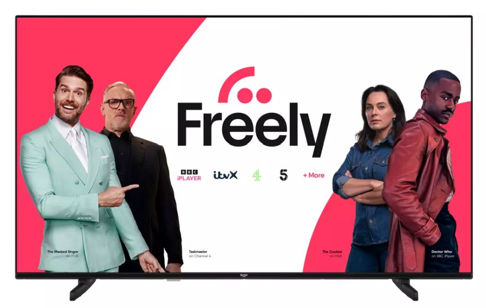 Bush Freely TV screen