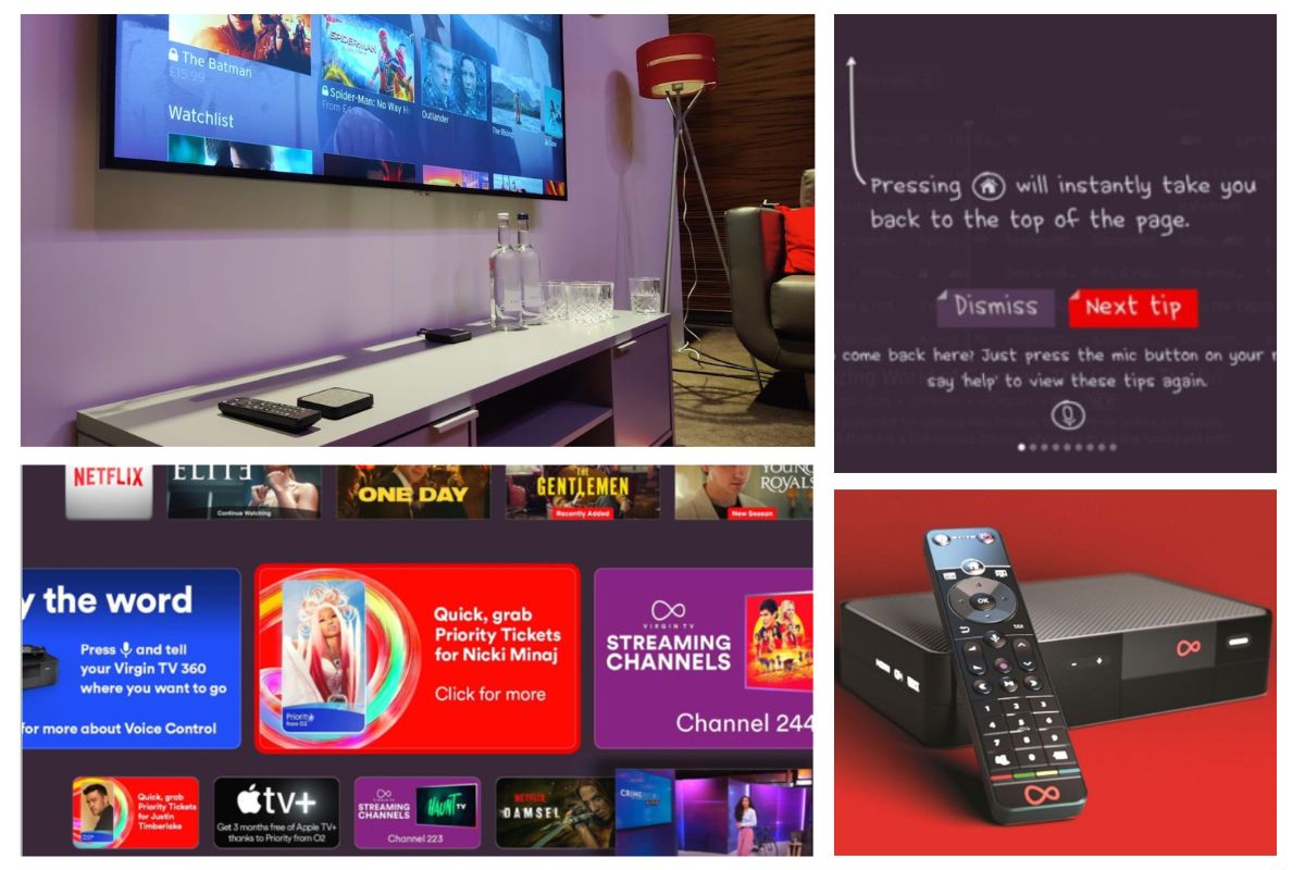 Virgin Media updates collage