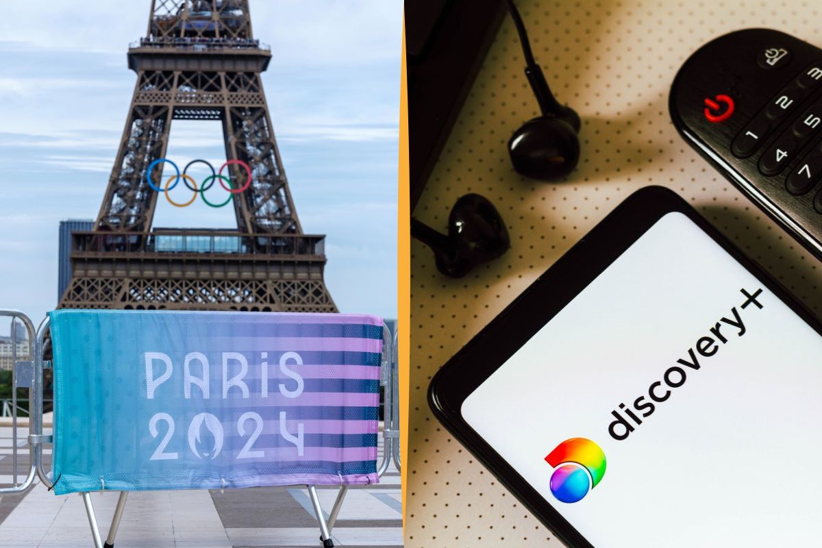 Discovery Plus Olympics Collage
