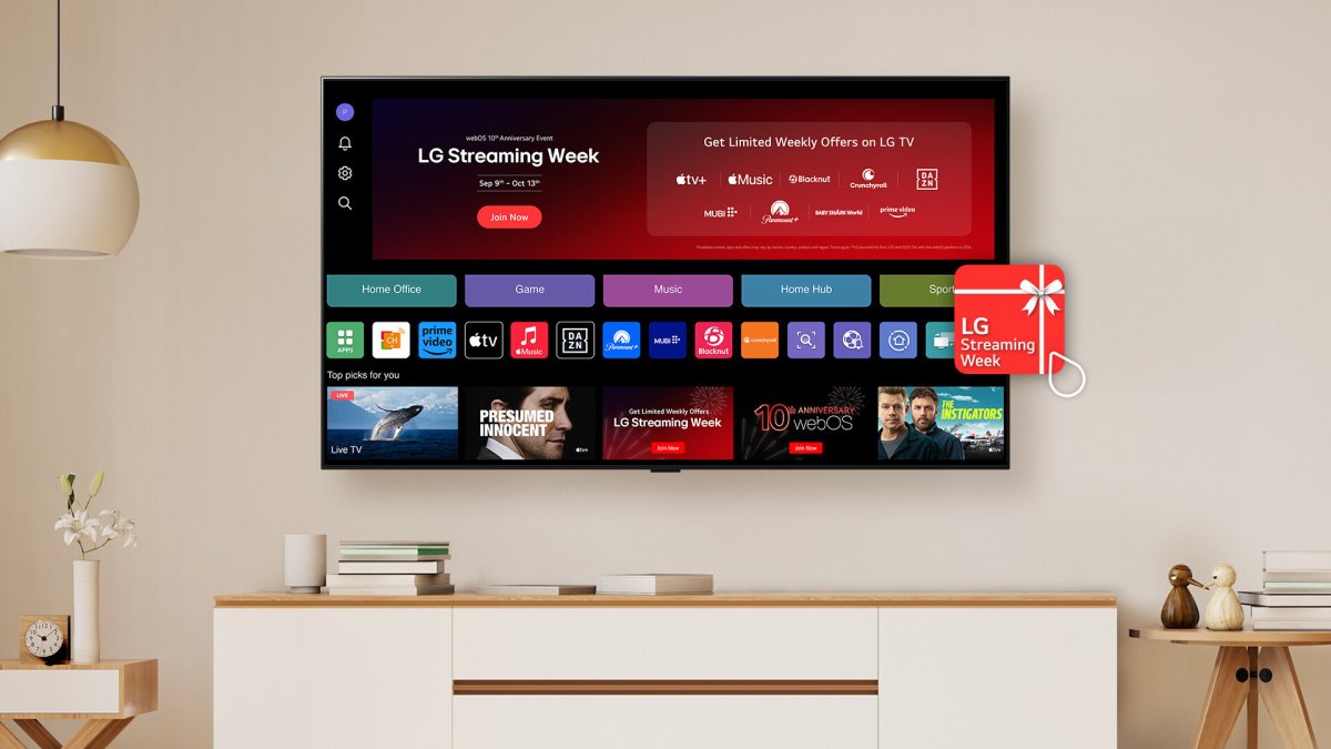 LG Streaming week TV