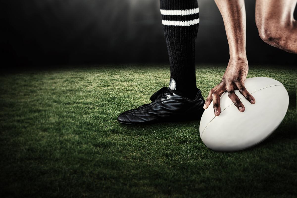 Rugby ball field
