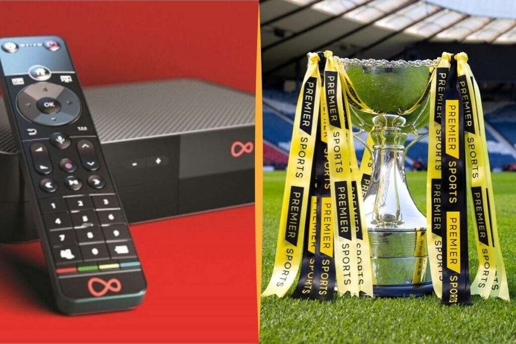 Virgin Media Premier Sports collage