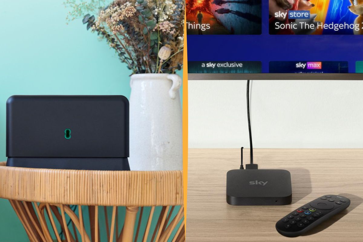 EE Broadband and Sky Stream