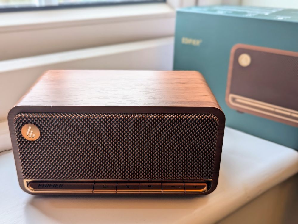 Edifier MP230 Retro Speaker window