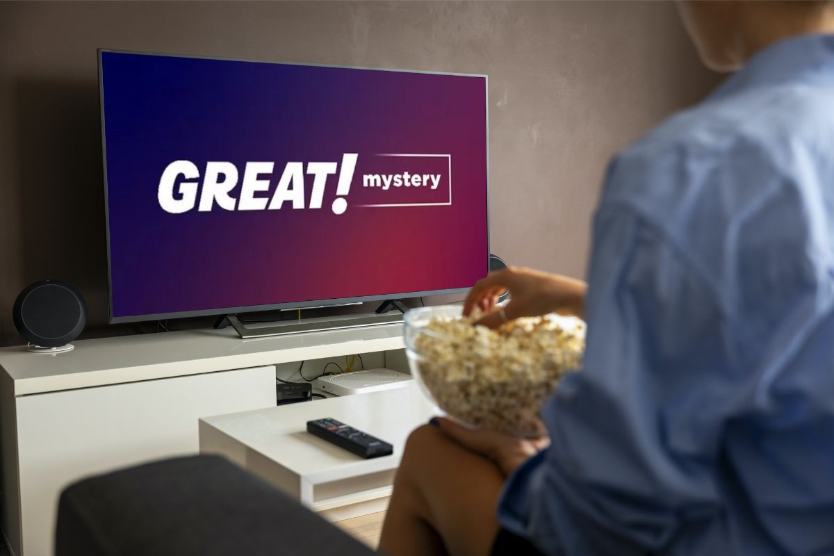 Great Mystery logo mockup