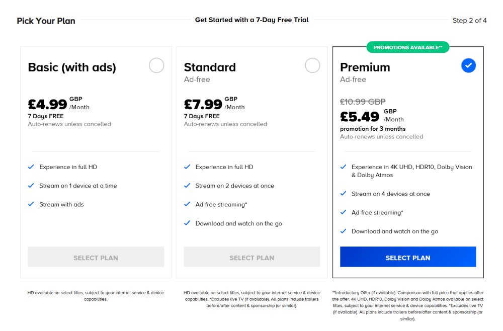 Paramount Plus prices November 2024