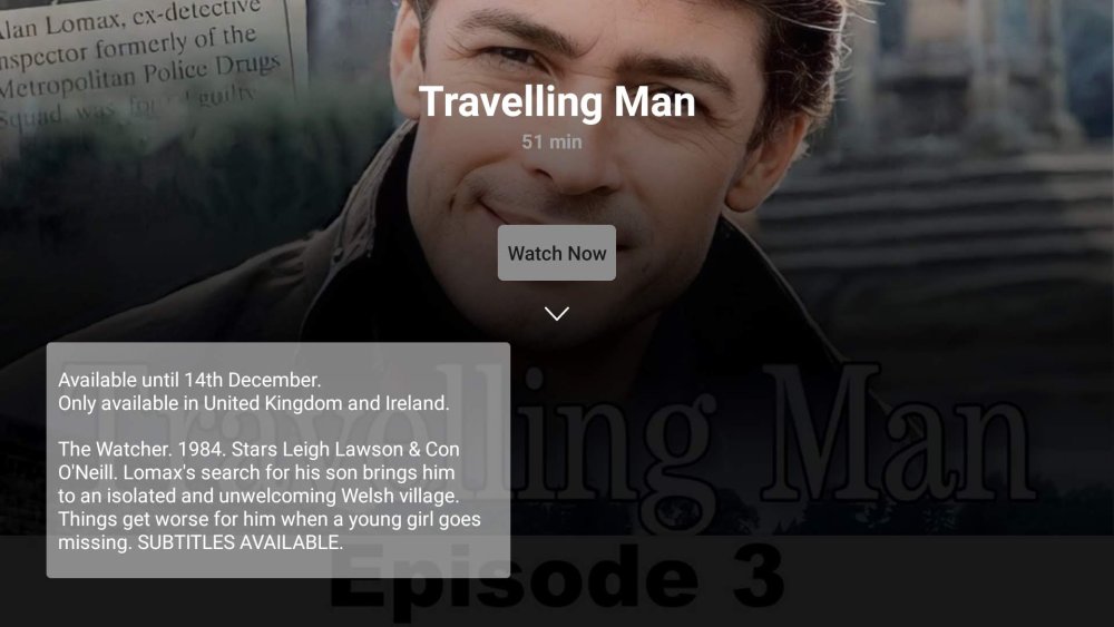 Talking Pictures TV Encore Fire TV App title
