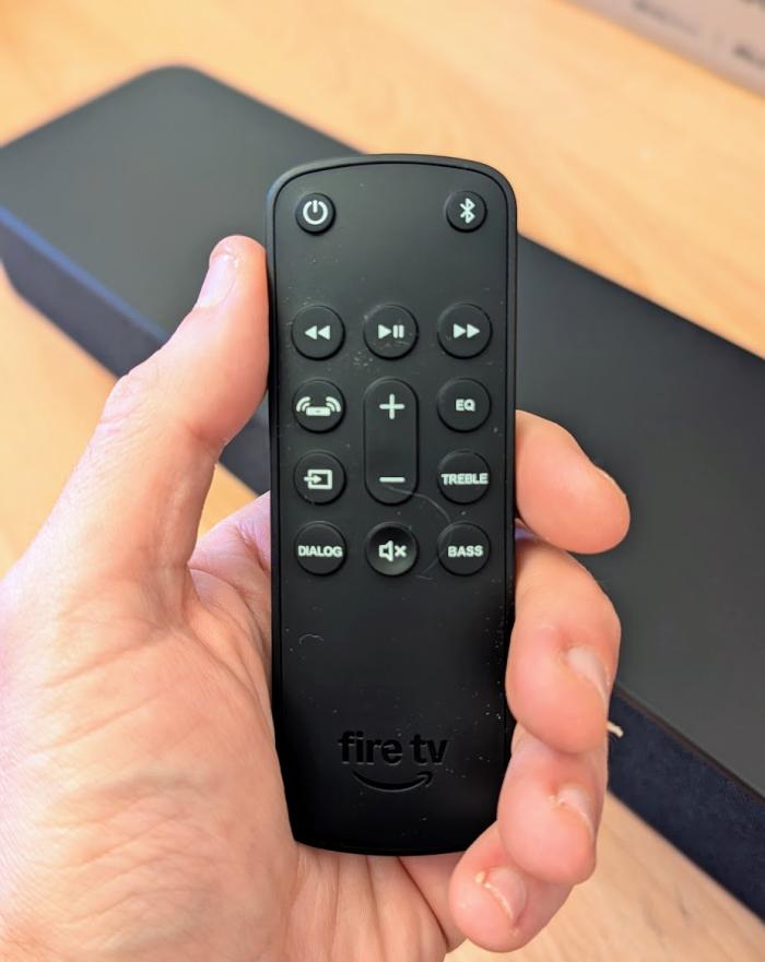Fire TV Soundbar Plus remote
