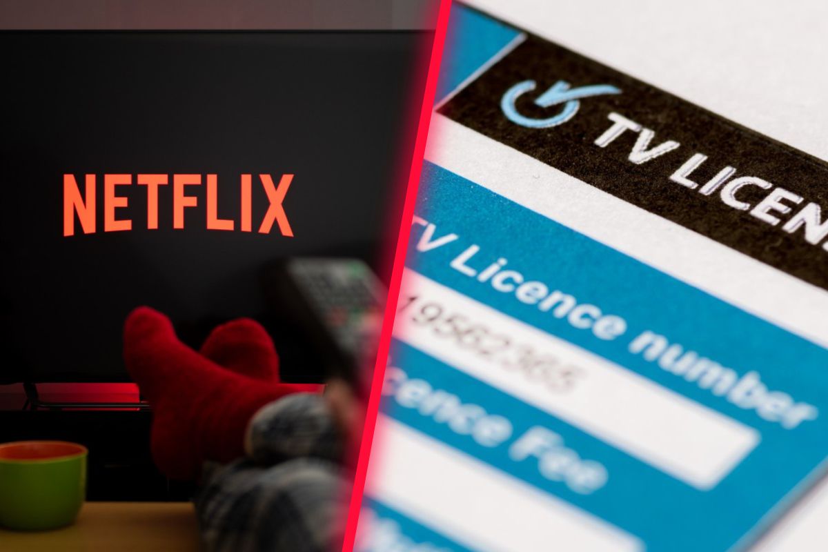 Netflix TV Licence collage