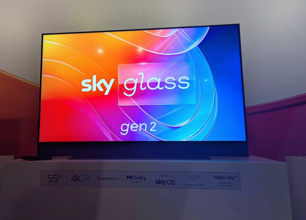 Sky Glass gen 2 below