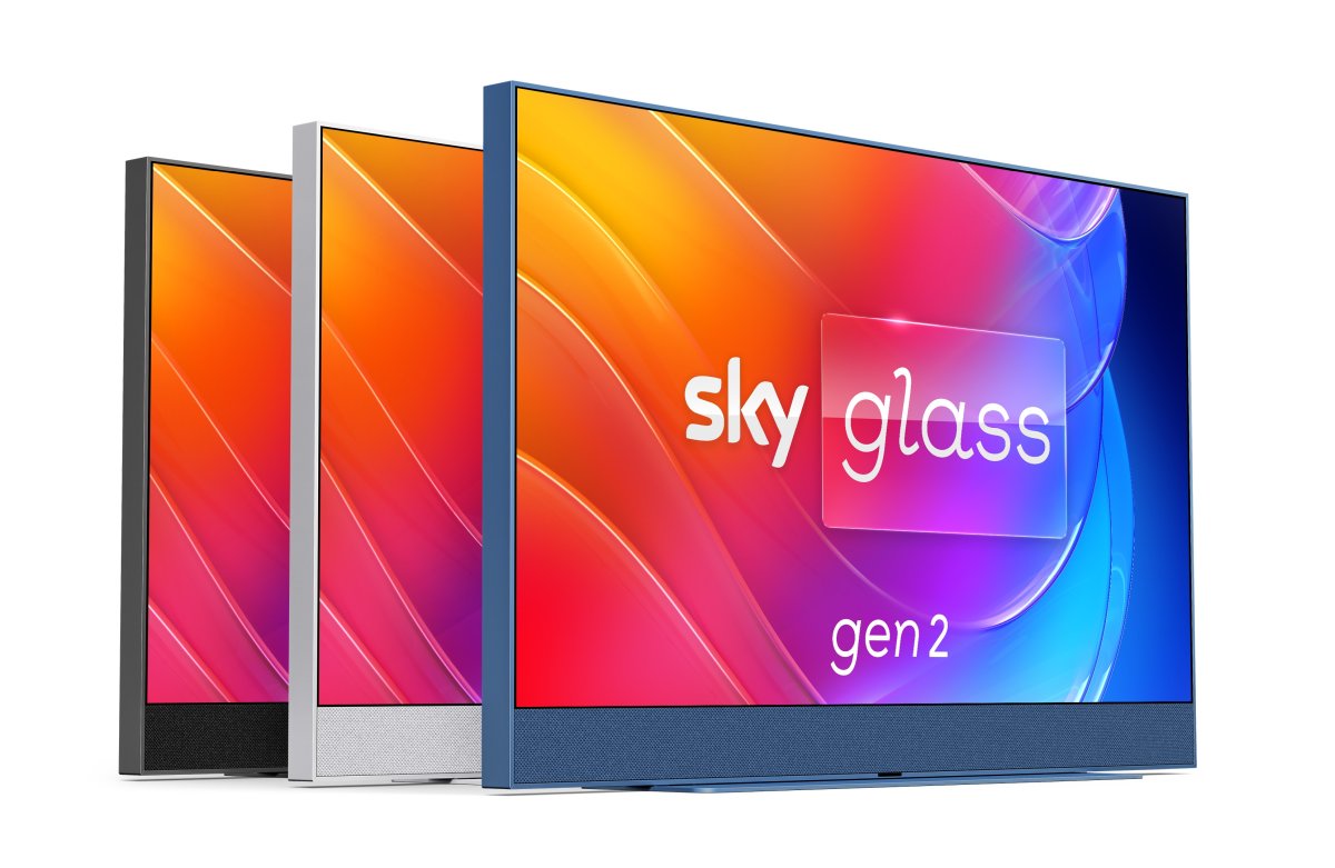 Sky Glass gen 2 colours official