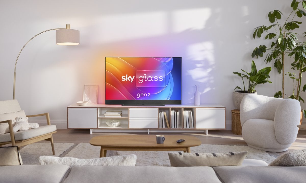 Sky Glass gen 2 living room official