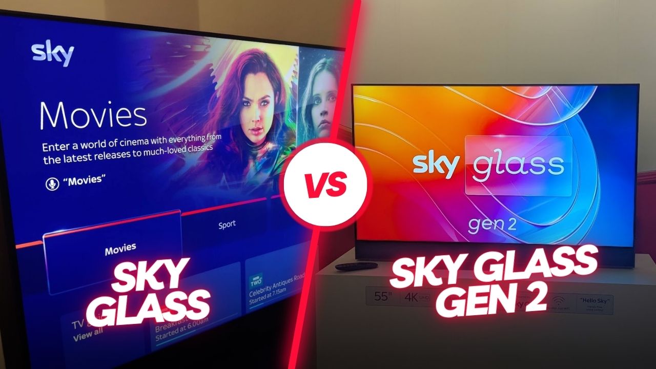 Sky Glass vs Sky Glass gen 2
