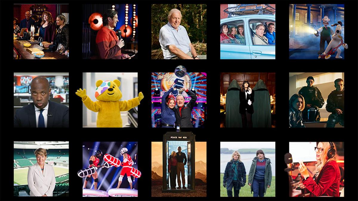 BBC Shows collage