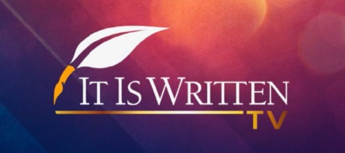 It is written TV logo