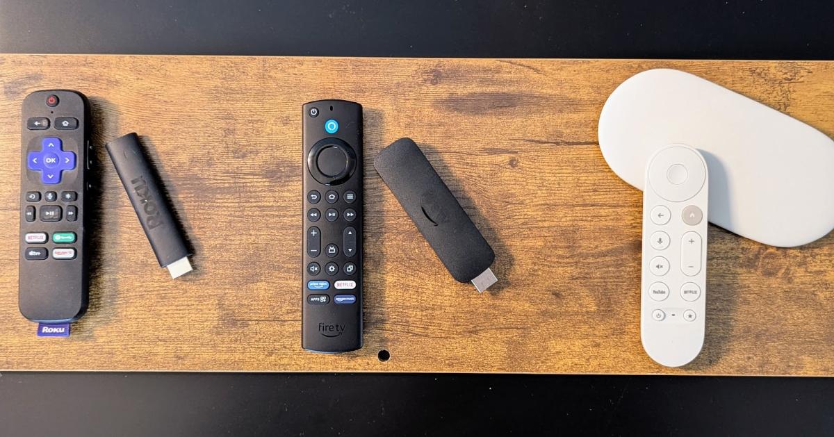 Streaming sticks comparison 2025 above