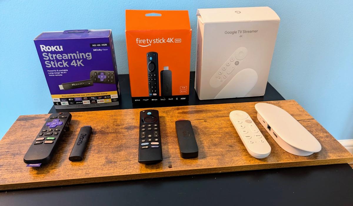Streaming sticks comparison 2025 wide