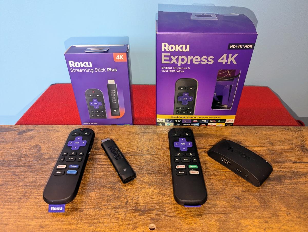 Roku Streaming Stick Plus 2025 vs Roku Express 4K