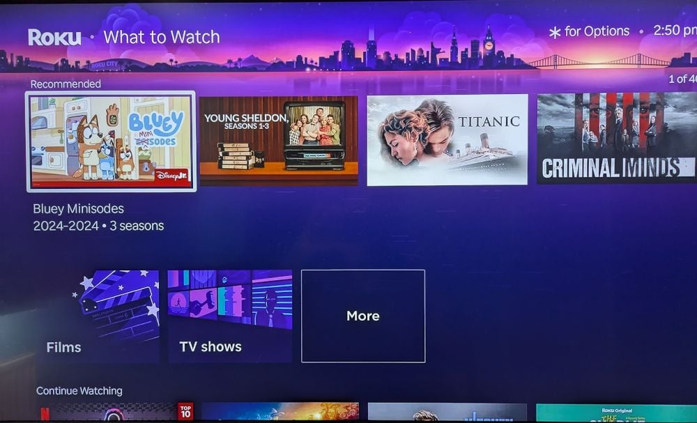 Roku what to watch