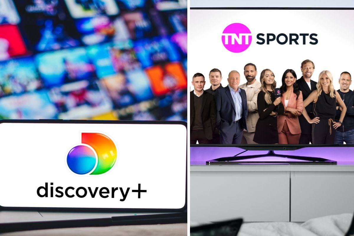 Discovery Plus TNT collage