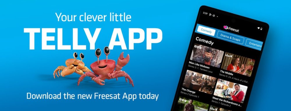 Freesat app 2025 marketing