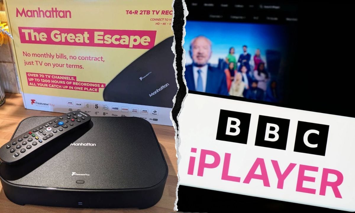 Manhattan T4-R recorder vs BBC iPlayer