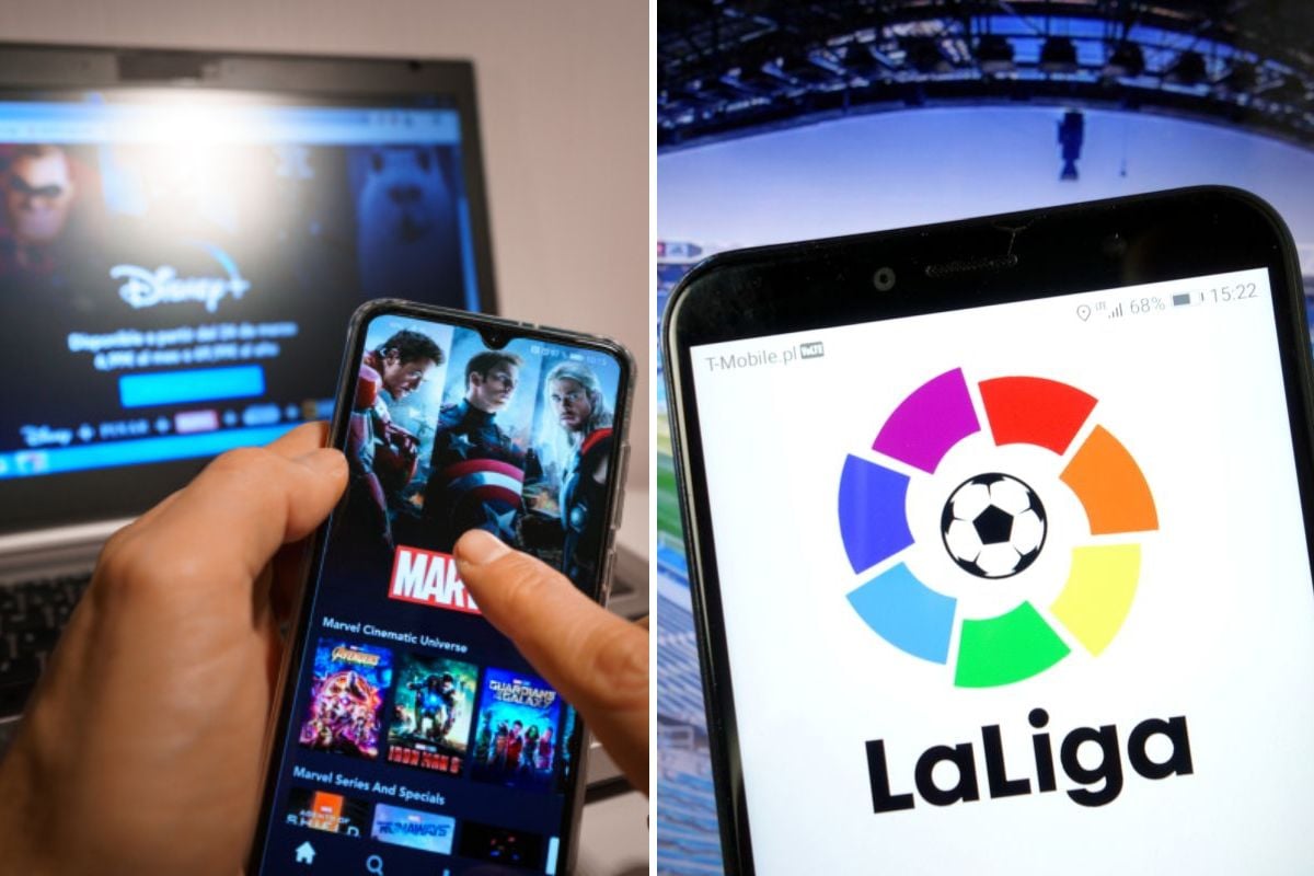 Disney Plus LaLiga collage