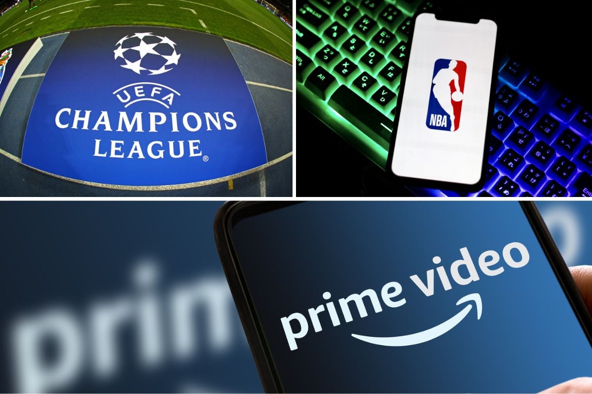 Prime Video champions league nba collage