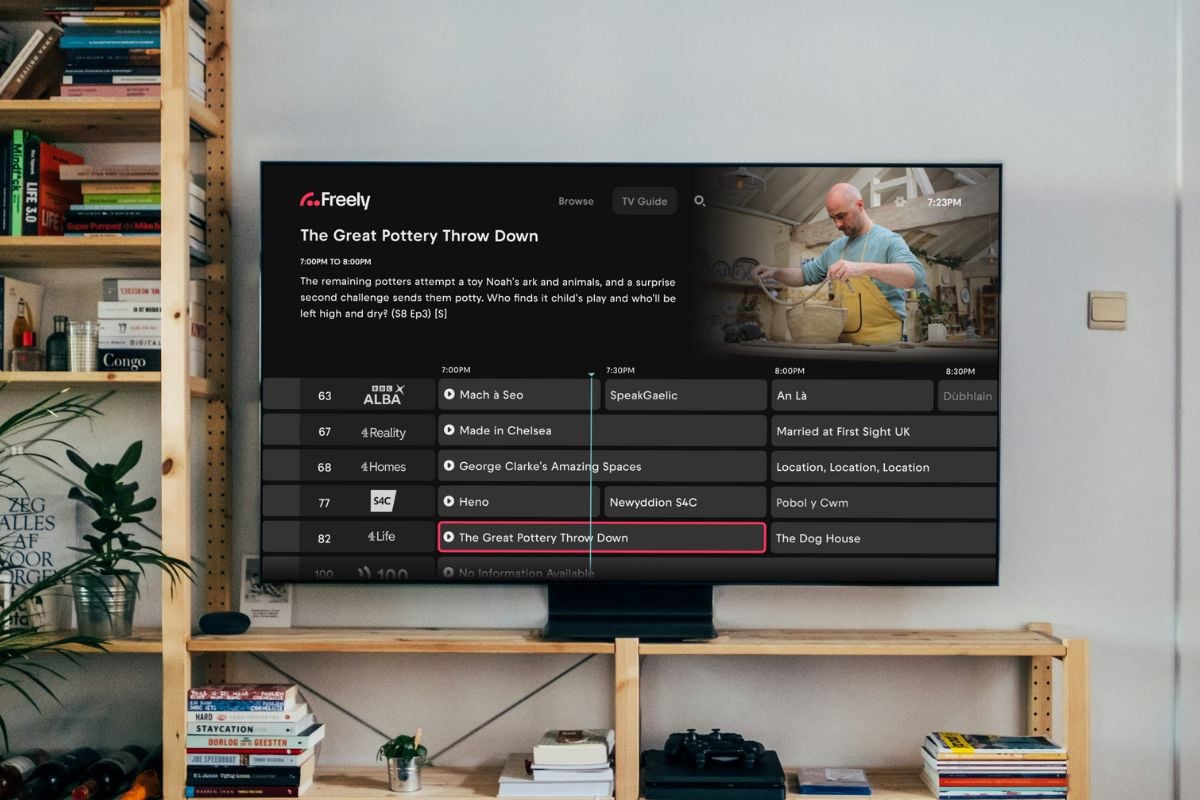 Channel 4 freely channels mockup