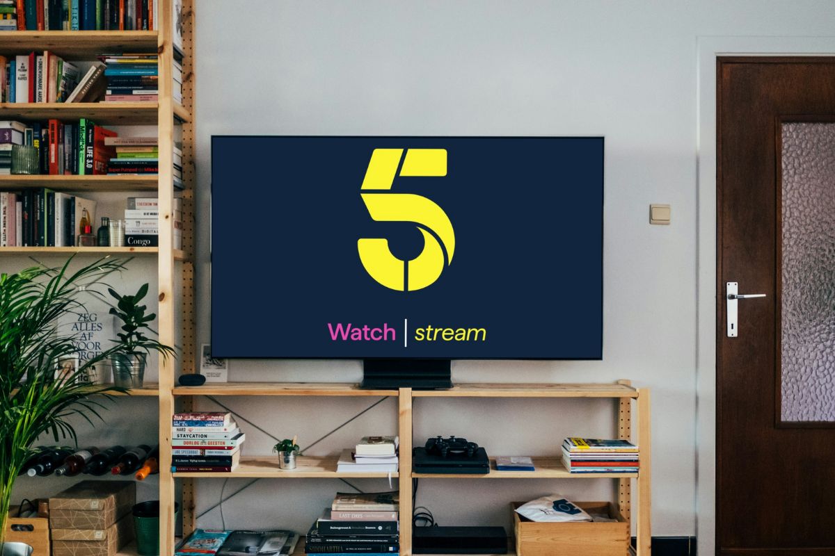 Channel 5 logo on TV 2025