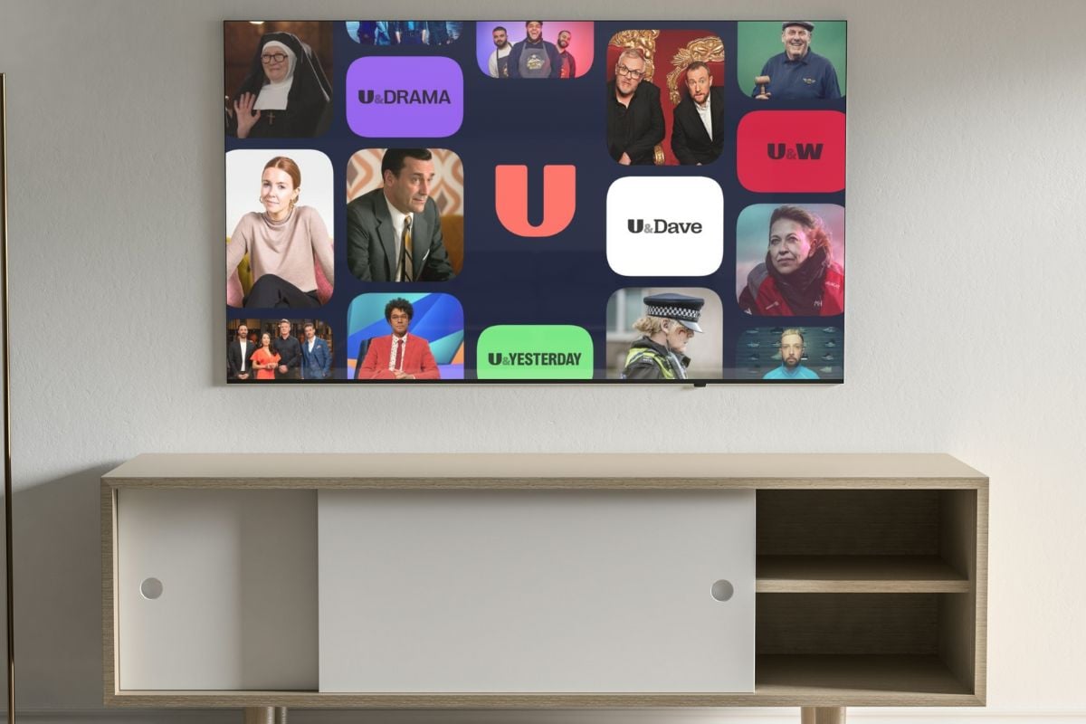 UKTV u tv mockup