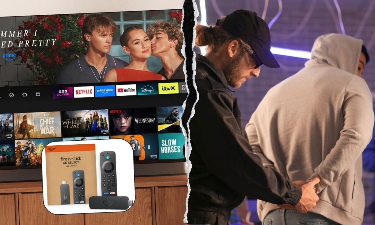 Fire TV Select arrest collage