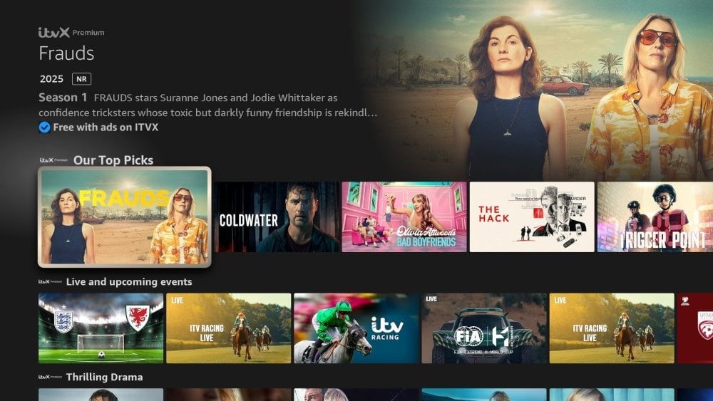 ITVX Titles Prime Video