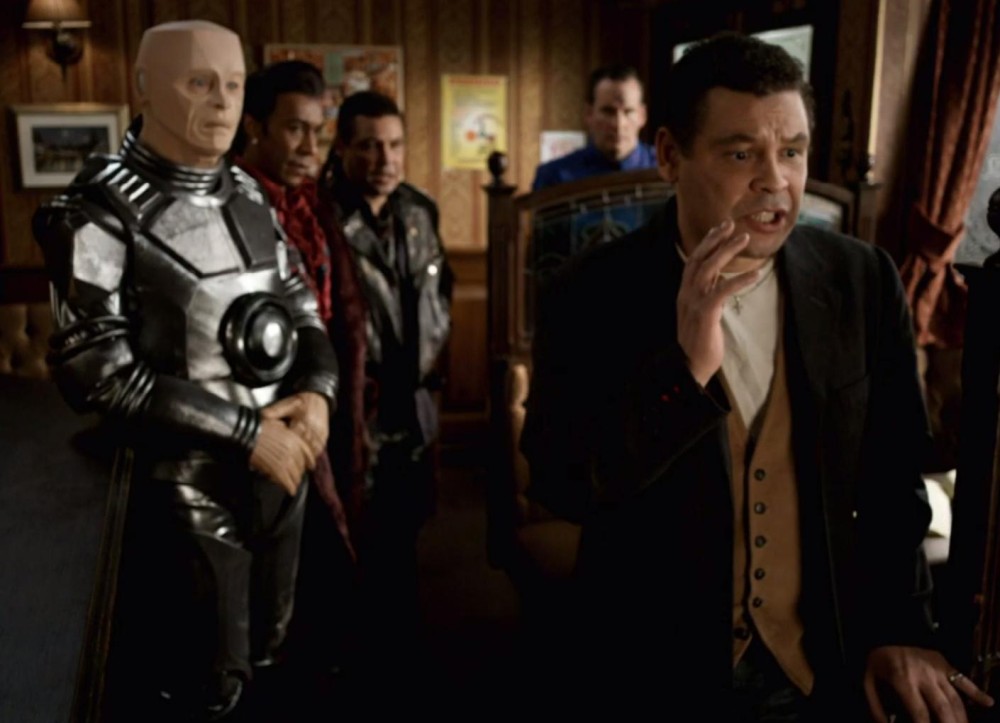 Red Dwarf back to earth