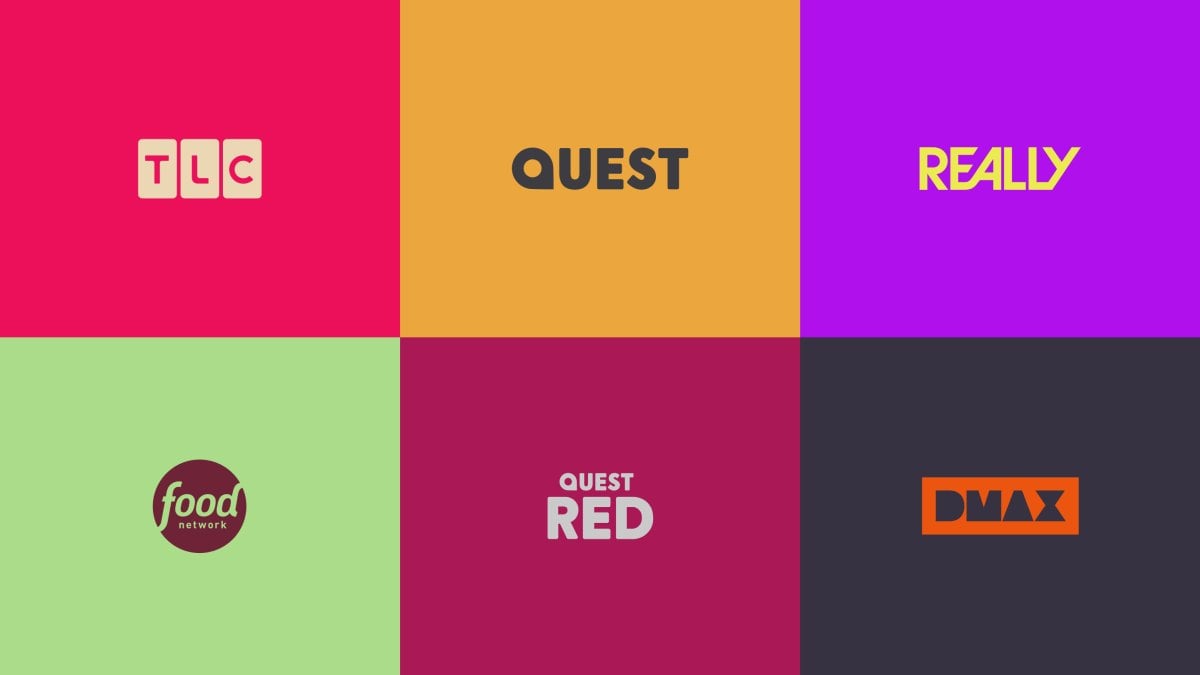 Discovery New Channel Logos