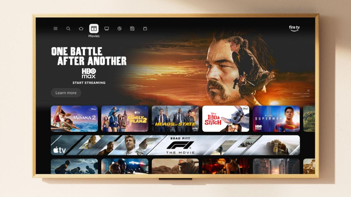 Fire TV UI 2026 US movies