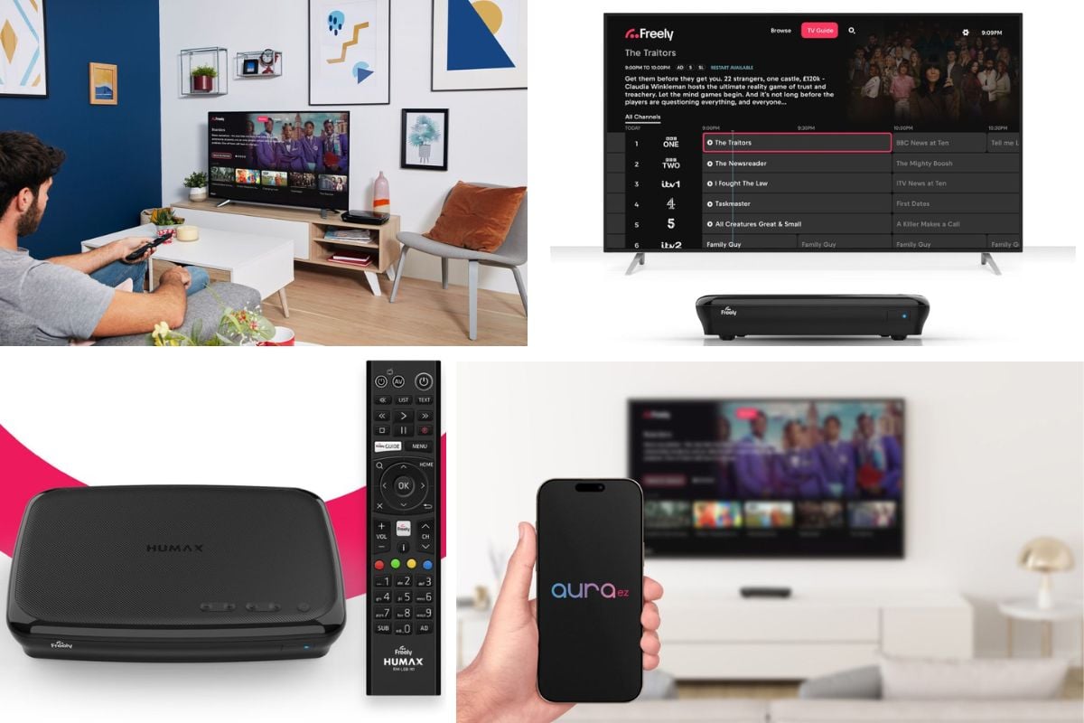 Humax Aura EZ collage richer Humax Aura EZ collage richer