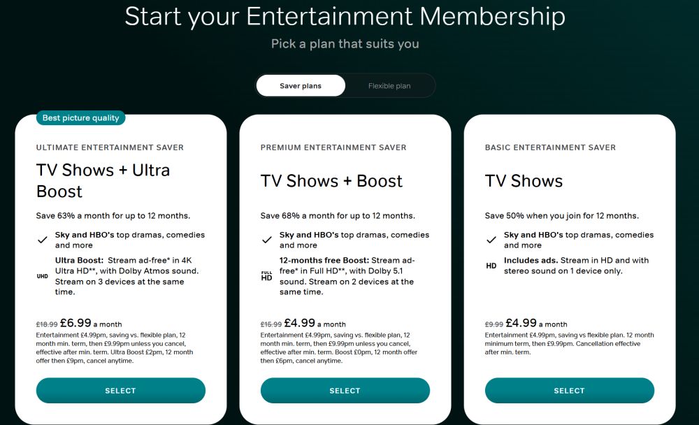 NOW Entertainment with boost deals 2026