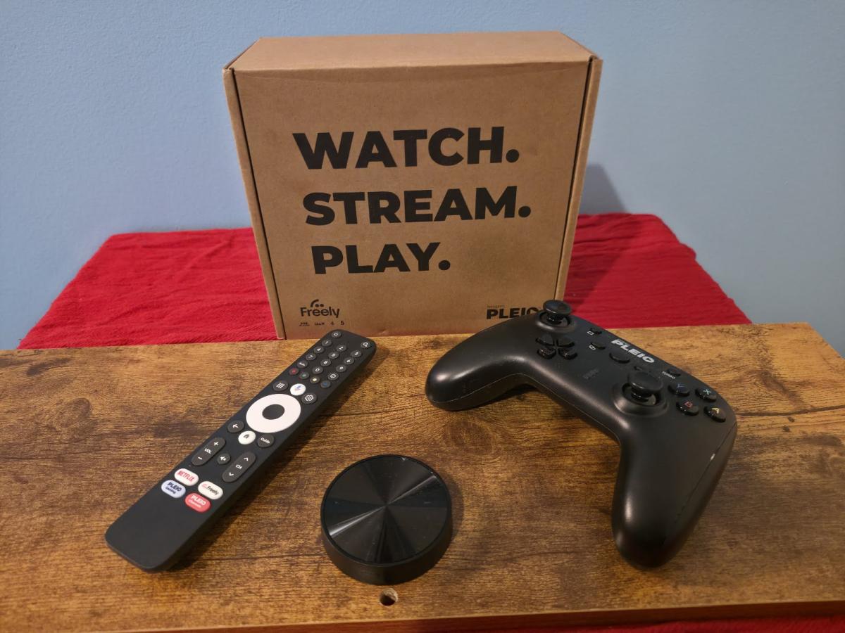 Pleio remote and gamepad