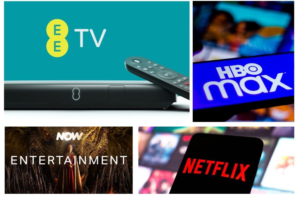 EE TV NOW Netflix HBO Max