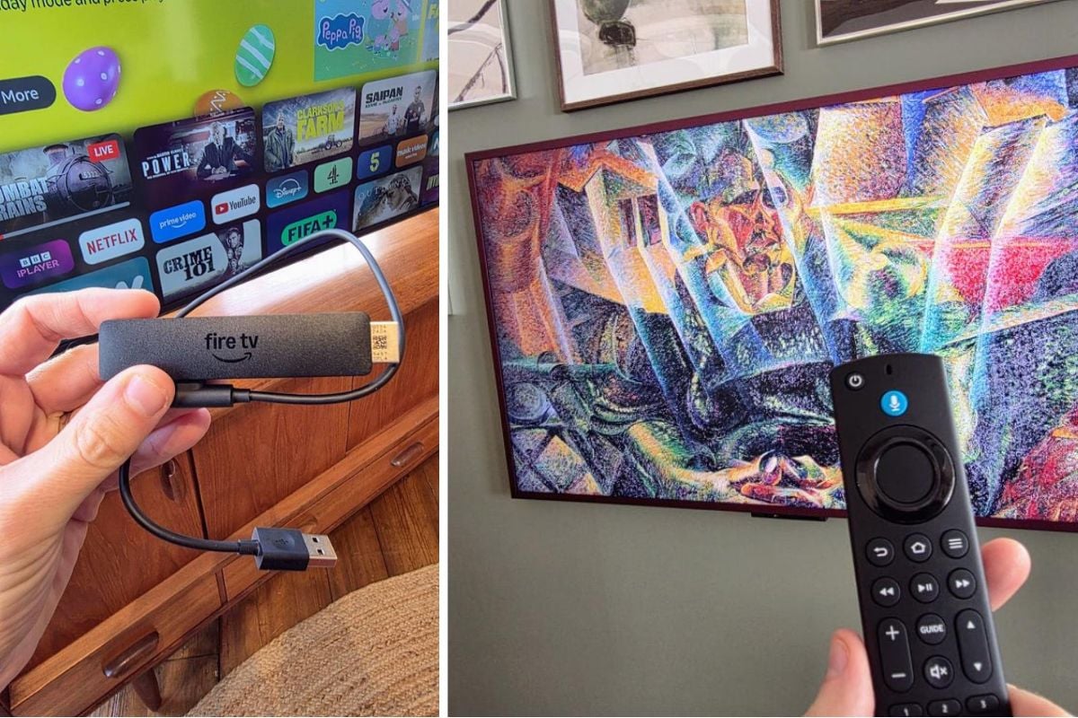 Fire TV and Artline TV collage