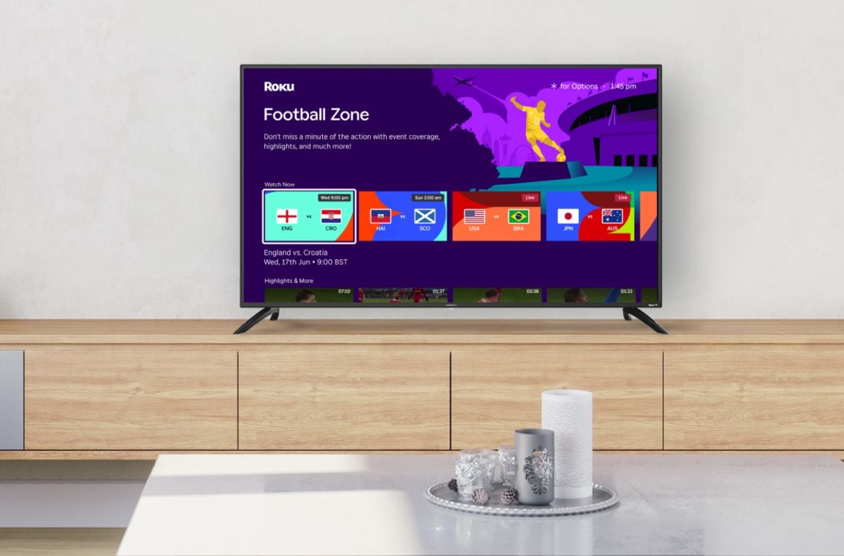 Roku Football Zone main