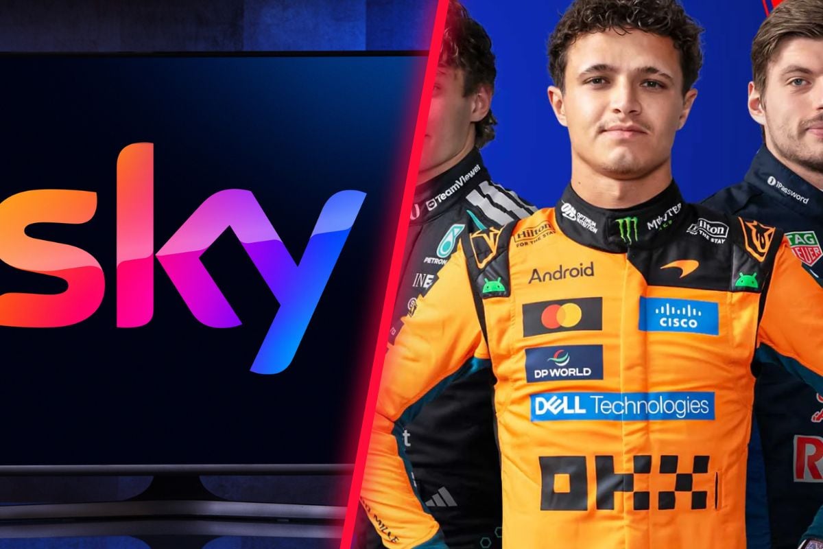 Sky Formula 1 collage Sky Formula 1 collage