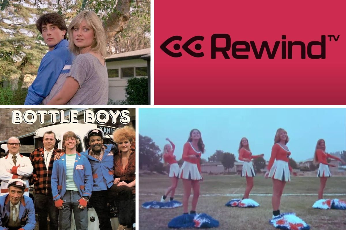 Rewind TV July collage