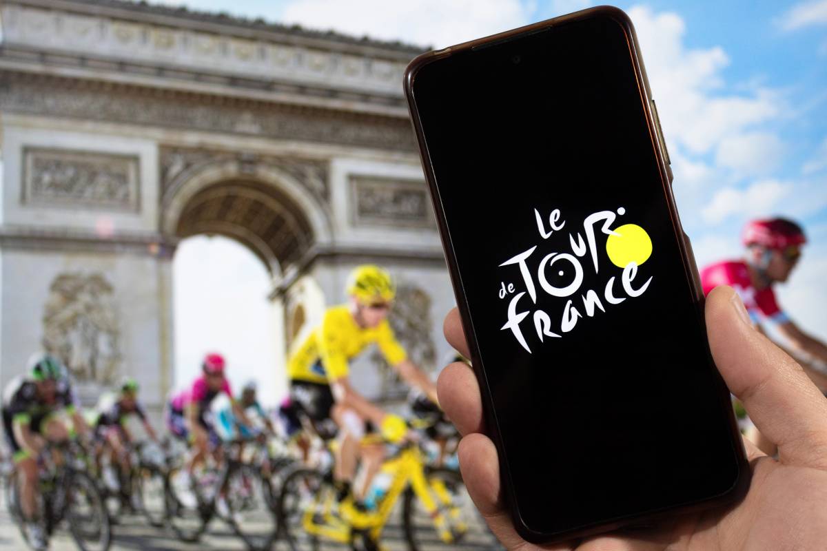 Tour de France with logo - deposit -