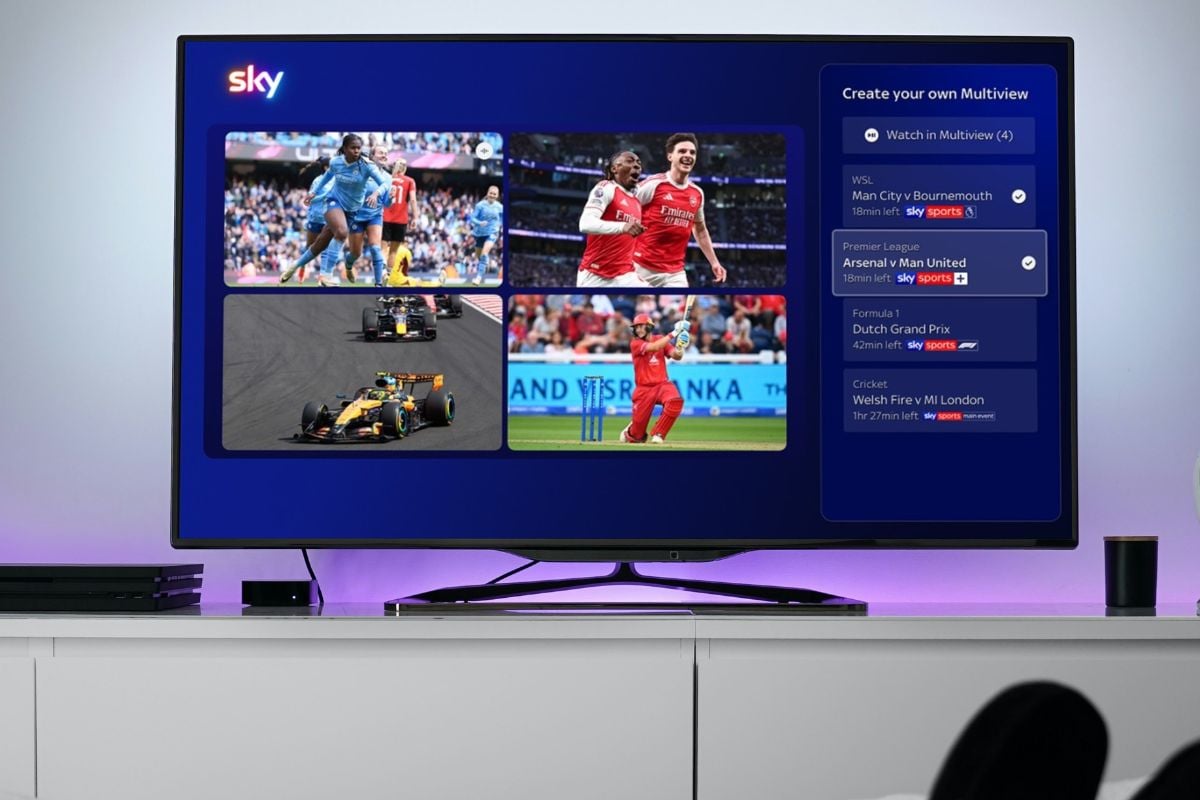 Sky Sports Multiview Mockup
