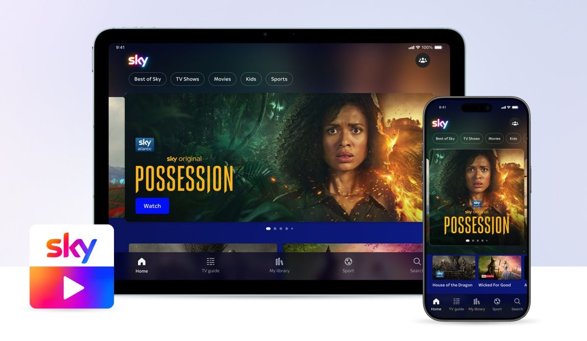Sky Go – New app on mobile and tablet