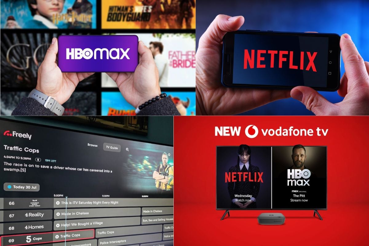 Vodafone TV Collage